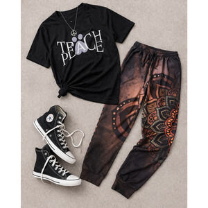 Mandala Printed Joggers